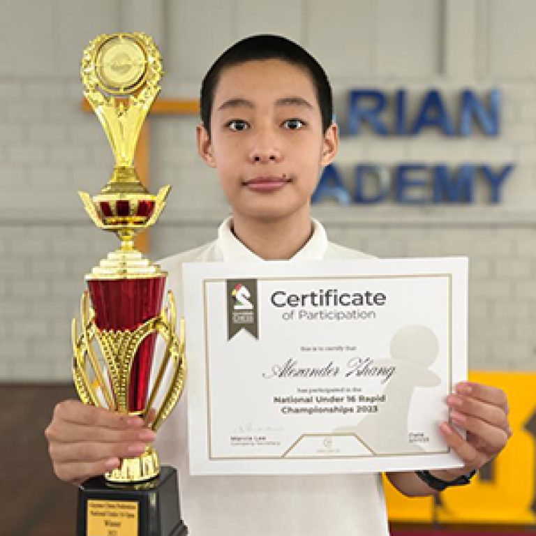 Alexander Zhang U16 2023